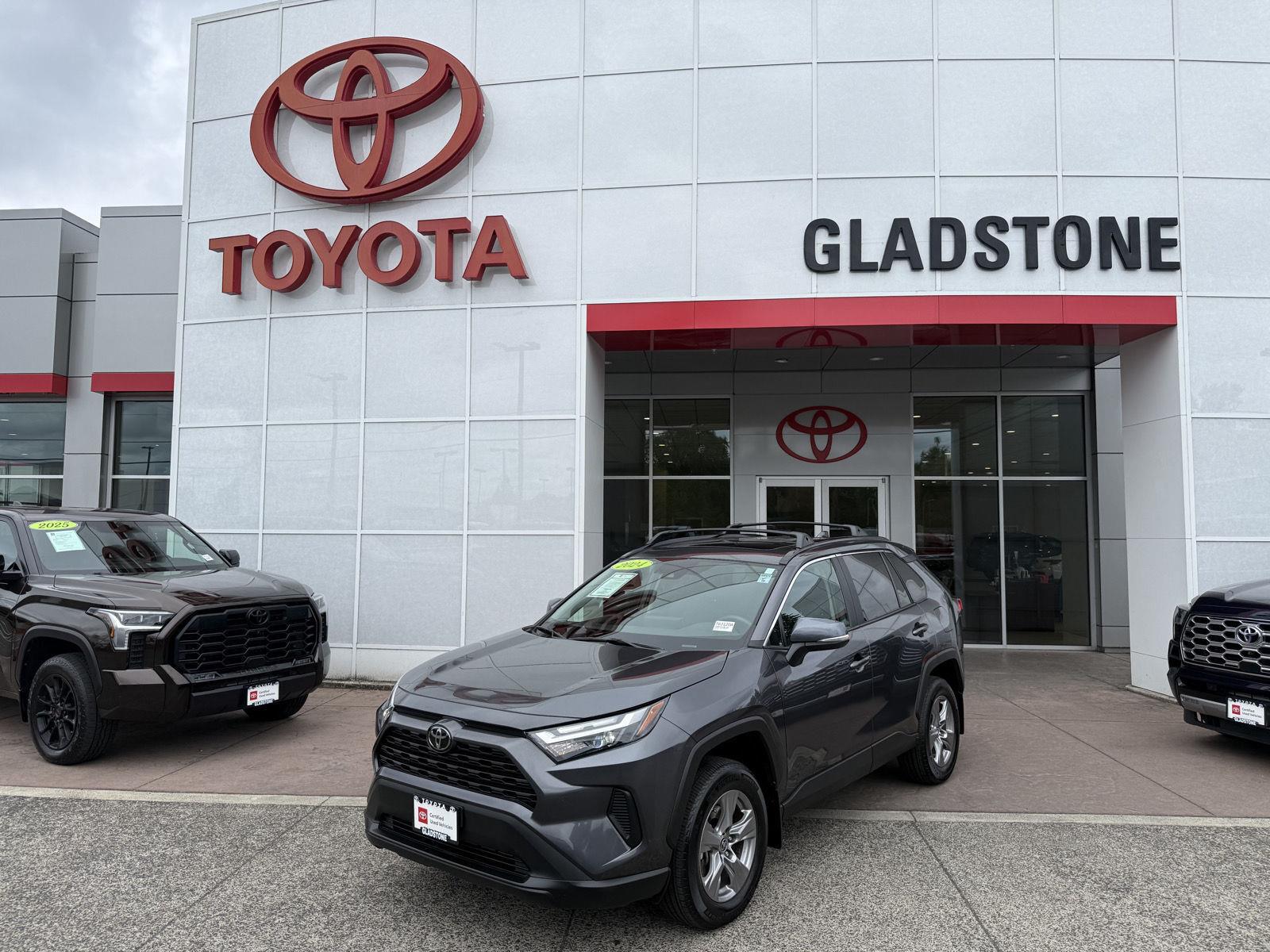 Magnetic Gray Metallic 2024 Toyota RAV4 SUV / Crossover All-Wheel Drive Automatic