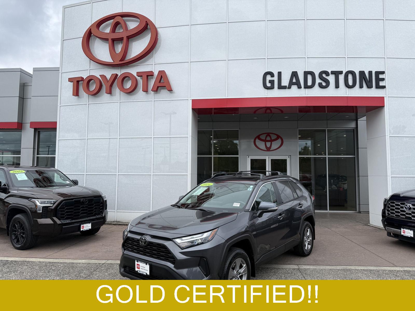 Magnetic Gray Metallic 2024 Toyota RAV4 SUV / Crossover All-Wheel Drive Automatic
