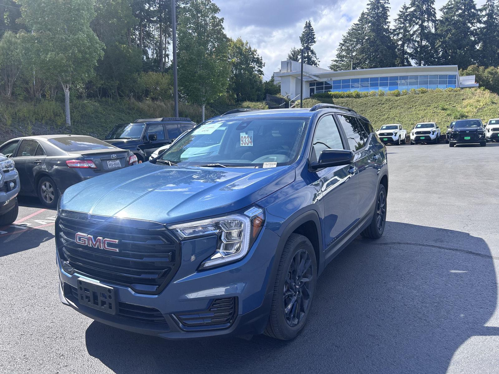 Riptide Metallic 2024 GMC Terrain SUV / Crossover All-Wheel Drive