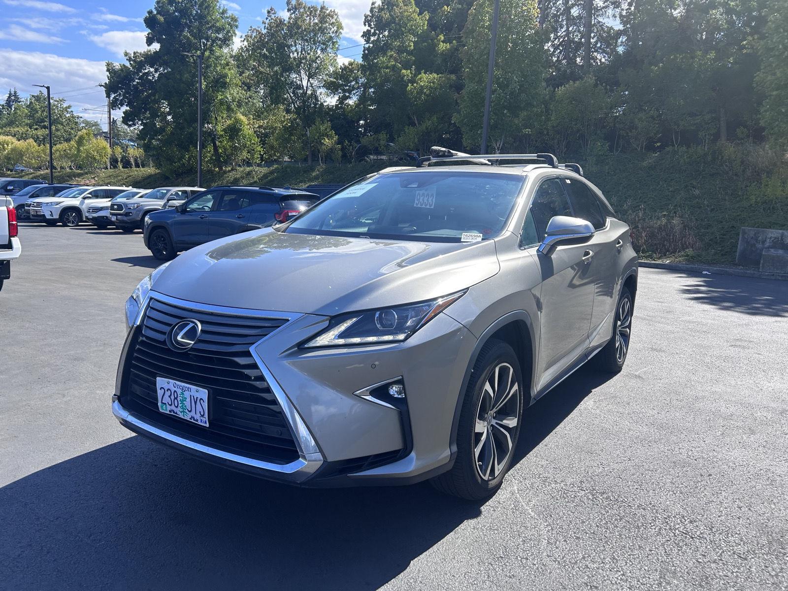 Atomic Silver 2017 Lexus RX SUV / Crossover All-Wheel Drive Automatic
