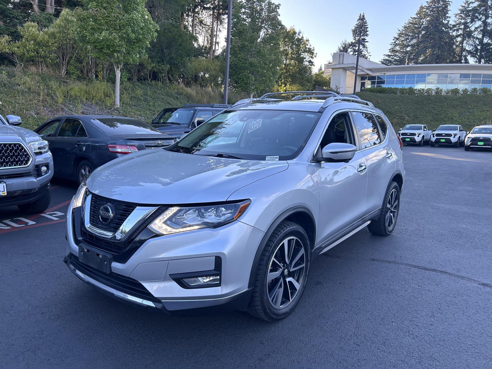 Brilliant Silver Metallic 2020 Nissan Rogue SUV / Crossover All-Wheel Drive Continuously Variable Transmission