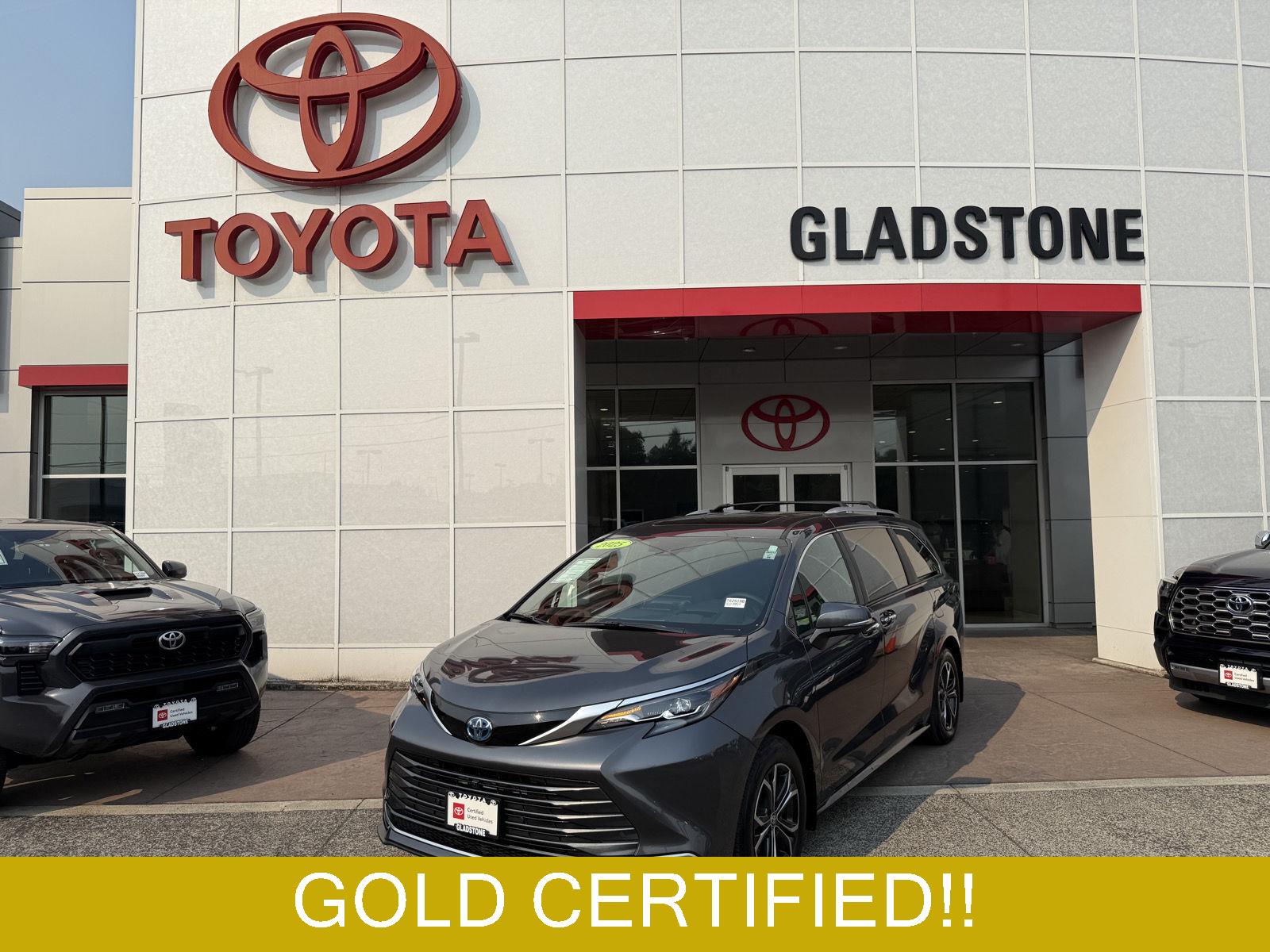 Magnetic Gray Metallic 2025 Toyota Sienna Minivan All-Wheel Drive Continuously Variable Transmission