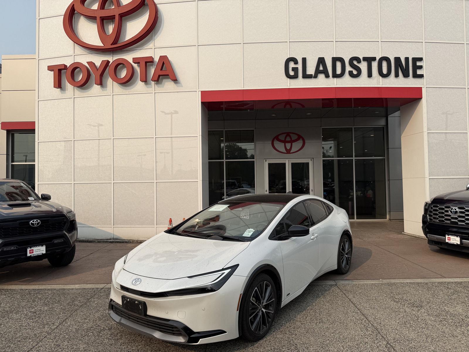 White (Wind Chill Pearl) 2023 Toyota Prius Hatchback All-Wheel Drive Continuously Variable Transmission