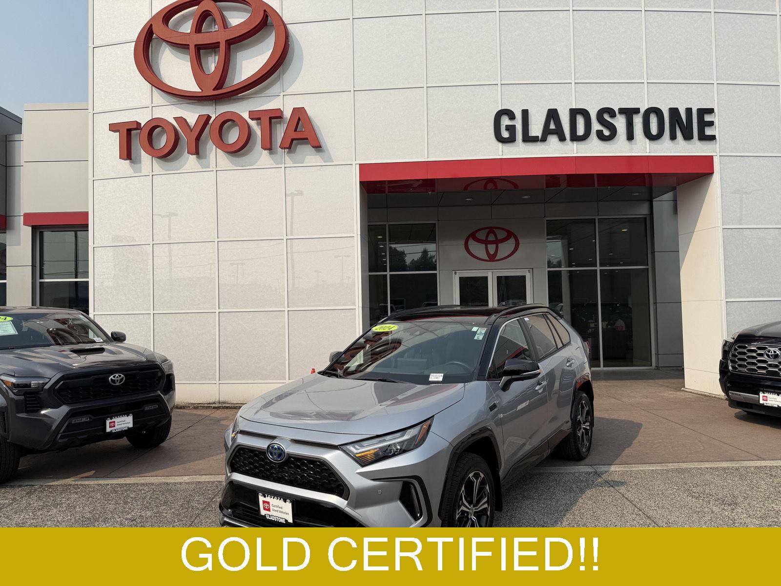 Silver Sky Metallic/Midnight Black Metallic 2024 Toyota RAV4 Prime SUV / Crossover All-Wheel Drive Continuously Variable Transmission
