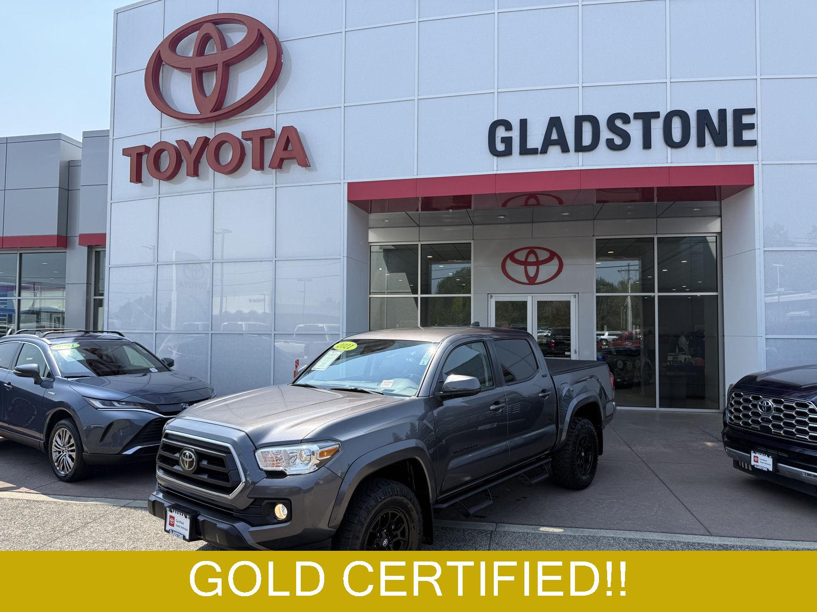Magnetic Gray Metallic 2021 Toyota Tacoma Pickup Truck 4X2 Automatic