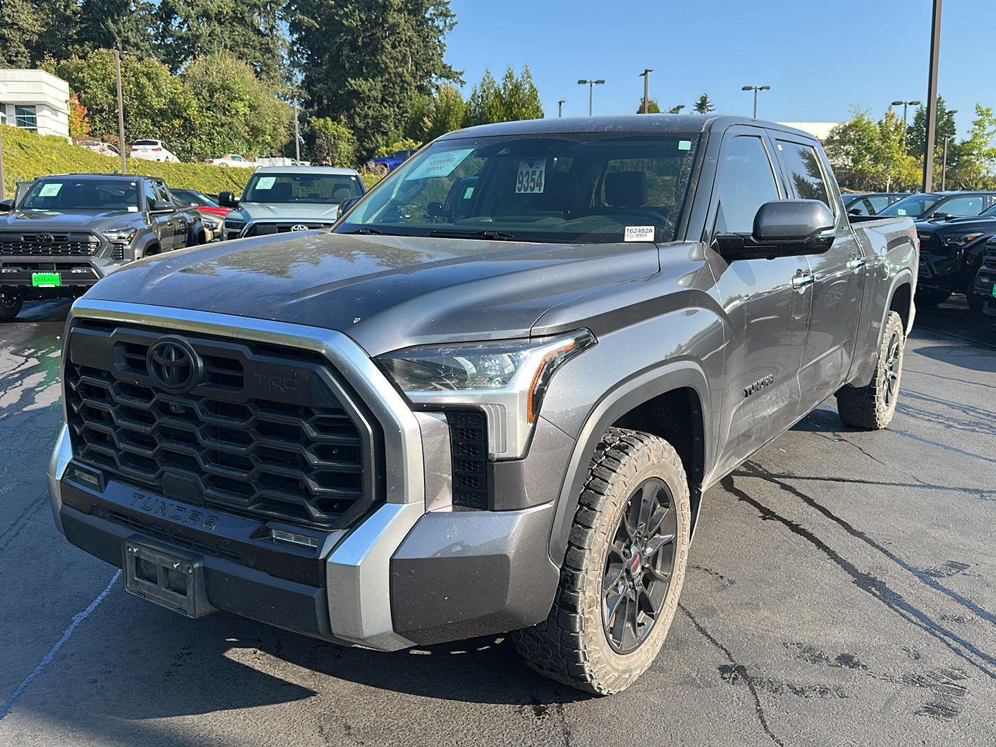 Magnetic Gray Metallic 2023 Toyota Tundra Pickup Truck Four-Wheel Drive Automatic