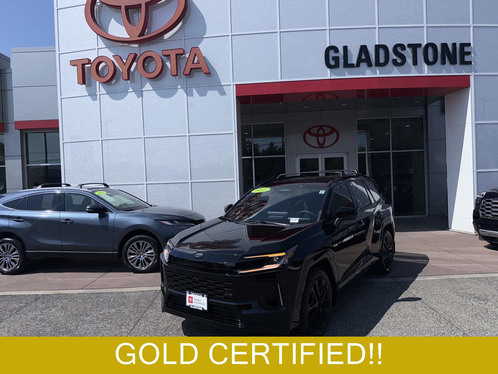 Midnight Black Metallic 2026 Toyota RAV4 Plug-in Hybrid SUV / Crossover Continuously Variable Transmission