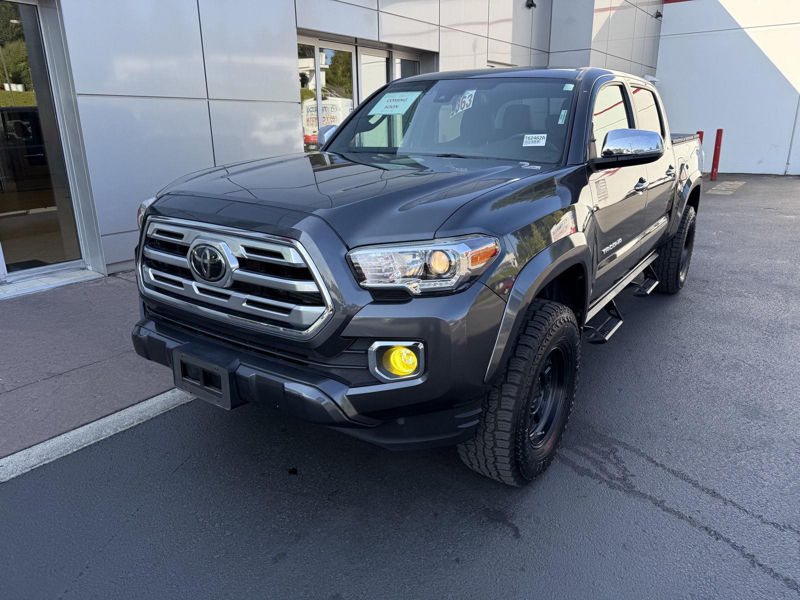 Magnetic Gray Metallic 2019 Toyota Tacoma Pickup Truck Four-Wheel Drive Automatic