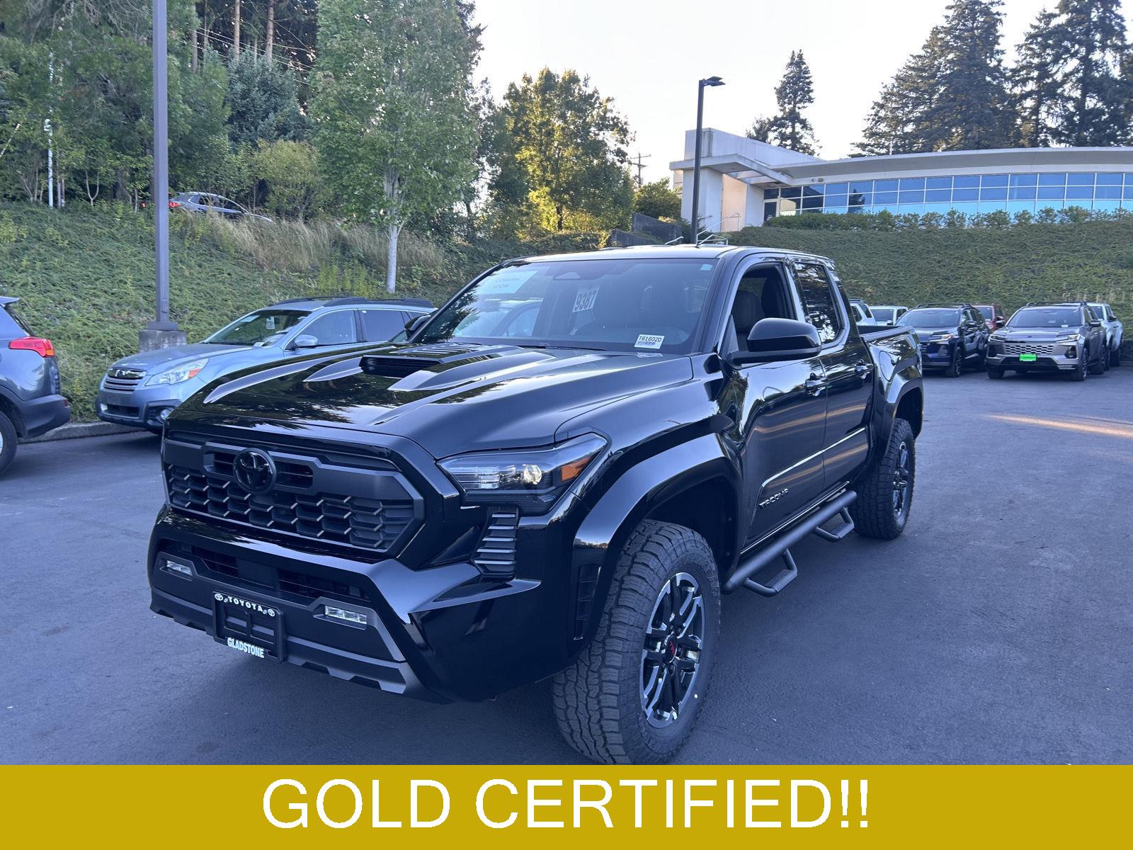 Black 2026 Toyota Tacoma Pickup Truck Four-Wheel Drive Automatic