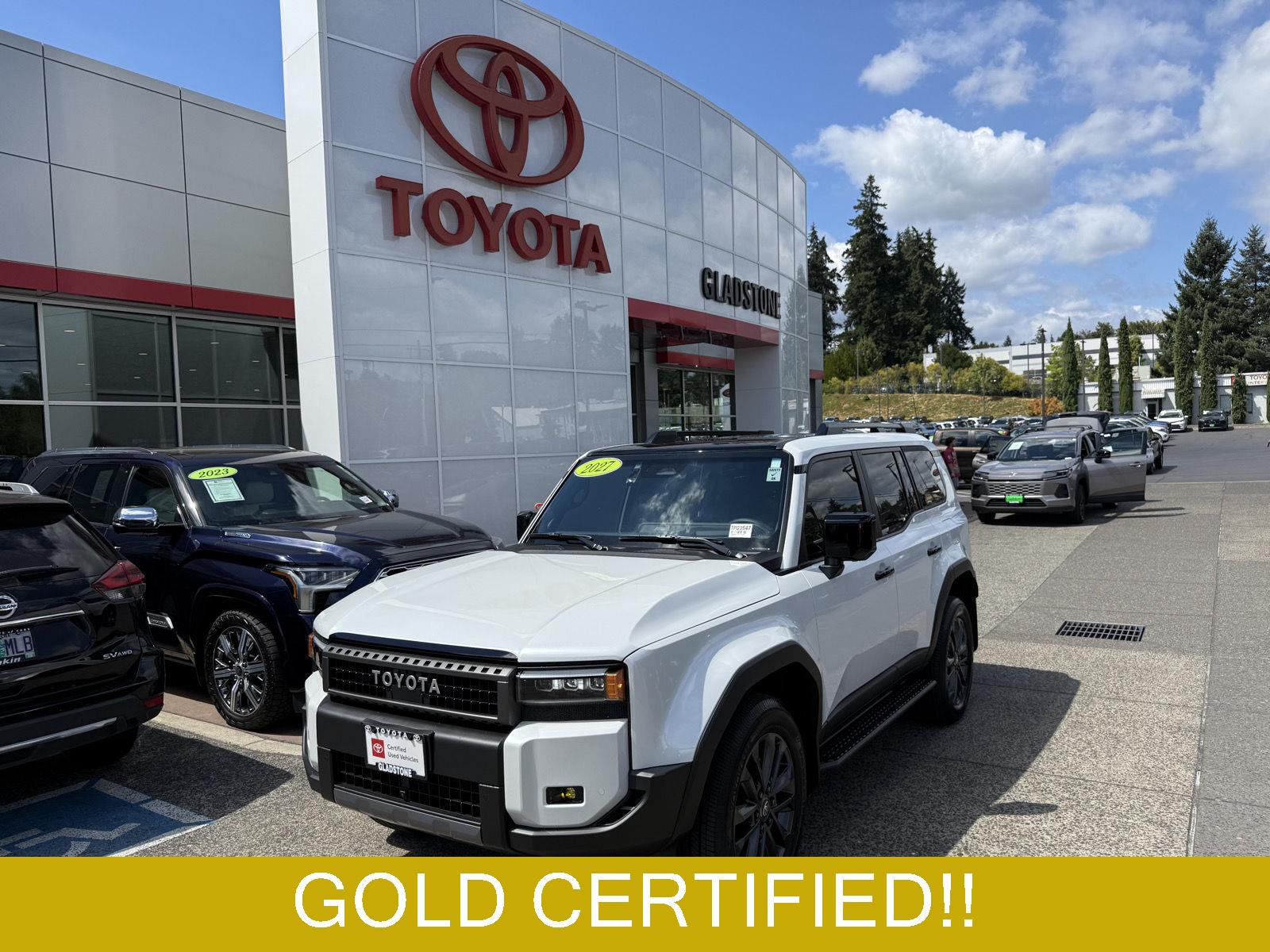 White (Wind Chill Pearl) 2027 Toyota Land Cruiser SUV / Crossover Four-Wheel Drive Automatic