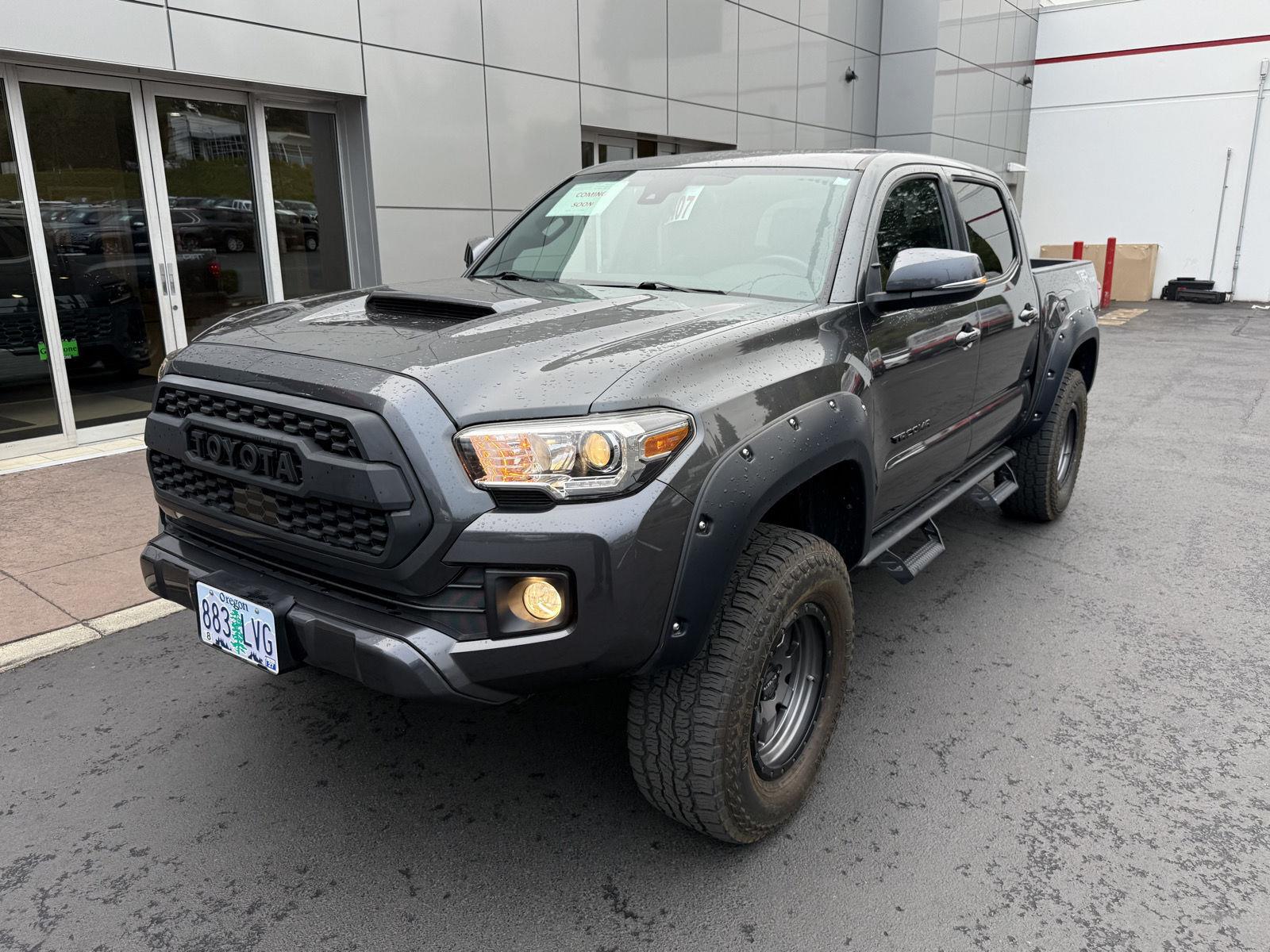 Magnetic Gray Metallic 2019 Toyota Tacoma Pickup Truck Four-Wheel Drive Automatic