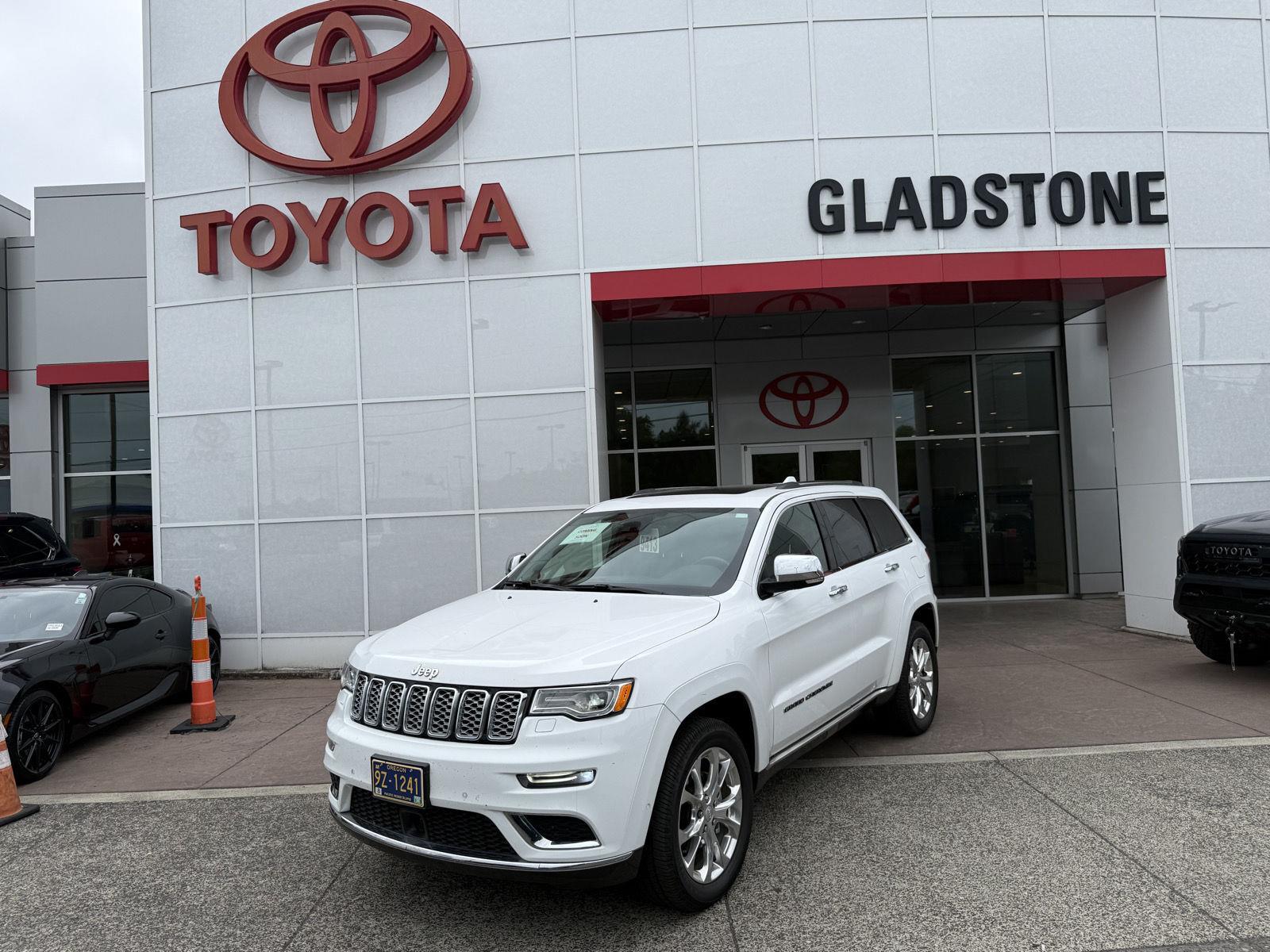 Bright White Clearcoat 2020 Jeep Grand Cherokee SUV / Crossover Four-Wheel Drive 8-Speed Automatic