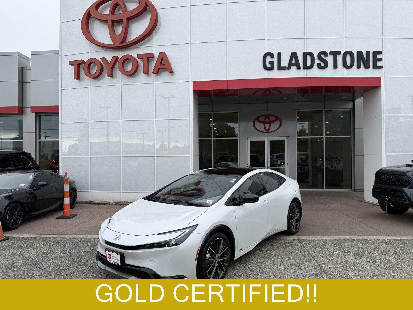 White (Wind Chill Pearl) 2023 Toyota Prius Hatchback All-Wheel Drive Continuously Variable Transmission