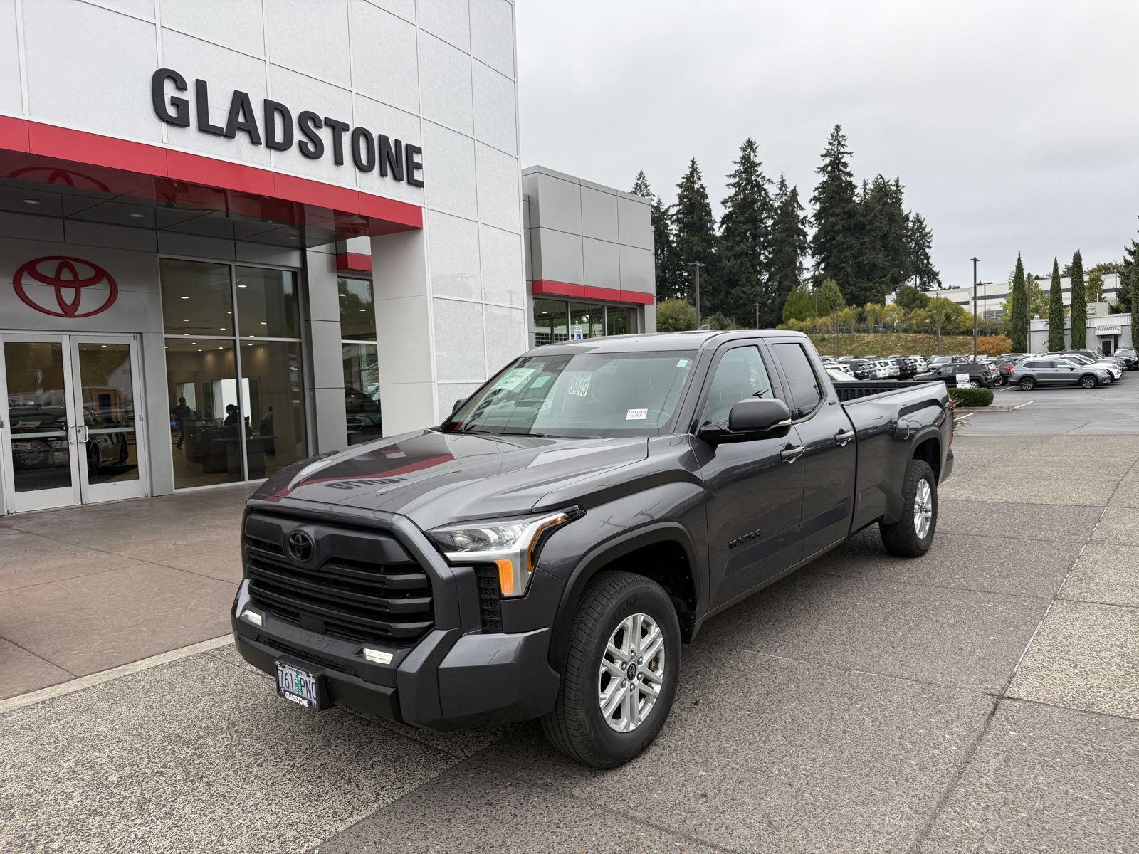 Magnetic Gray Metallic 2023 Toyota Tundra Pickup Truck Four-Wheel Drive Automatic