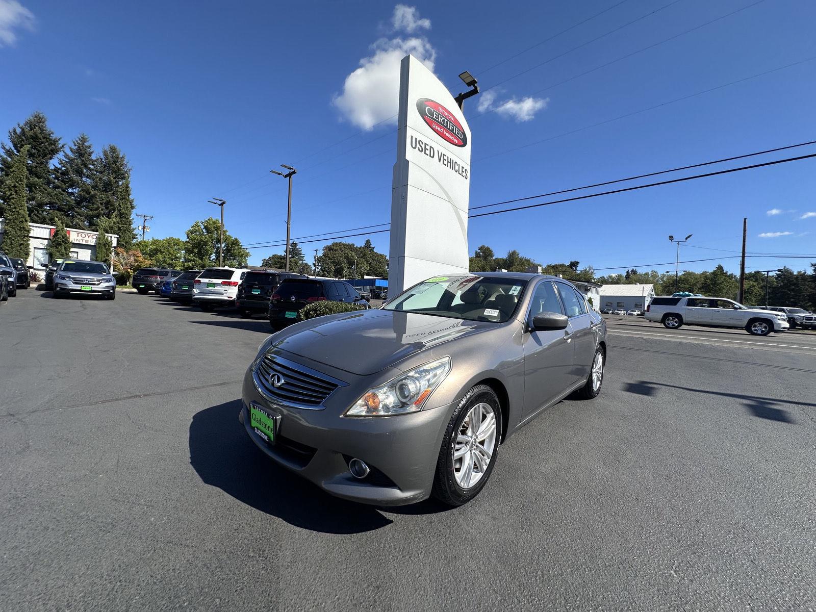 Smoky Quartz 2010 INFINITI G37 Sedan Rear-Wheel Drive Automatic