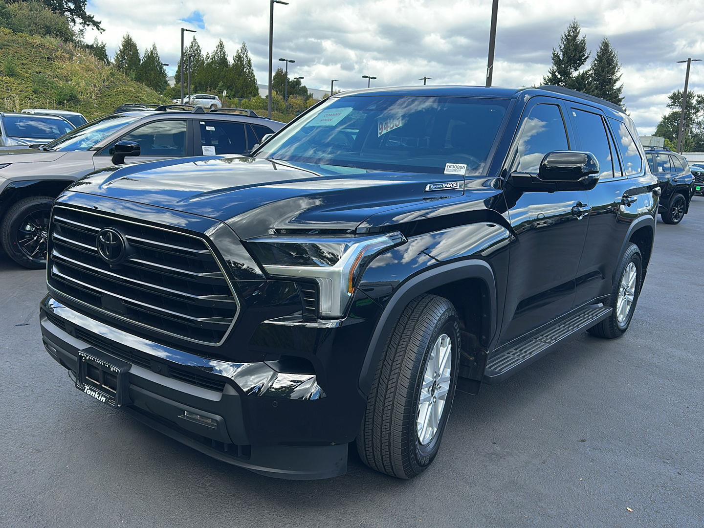 Midnight Black Metallic 2024 Toyota Sequoia SUV / Crossover Four-Wheel Drive Automatic