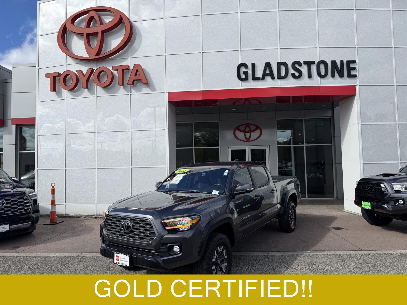 Magnetic Gray Metallic 2023 Toyota Tacoma Pickup Truck Four-Wheel Drive Automatic
