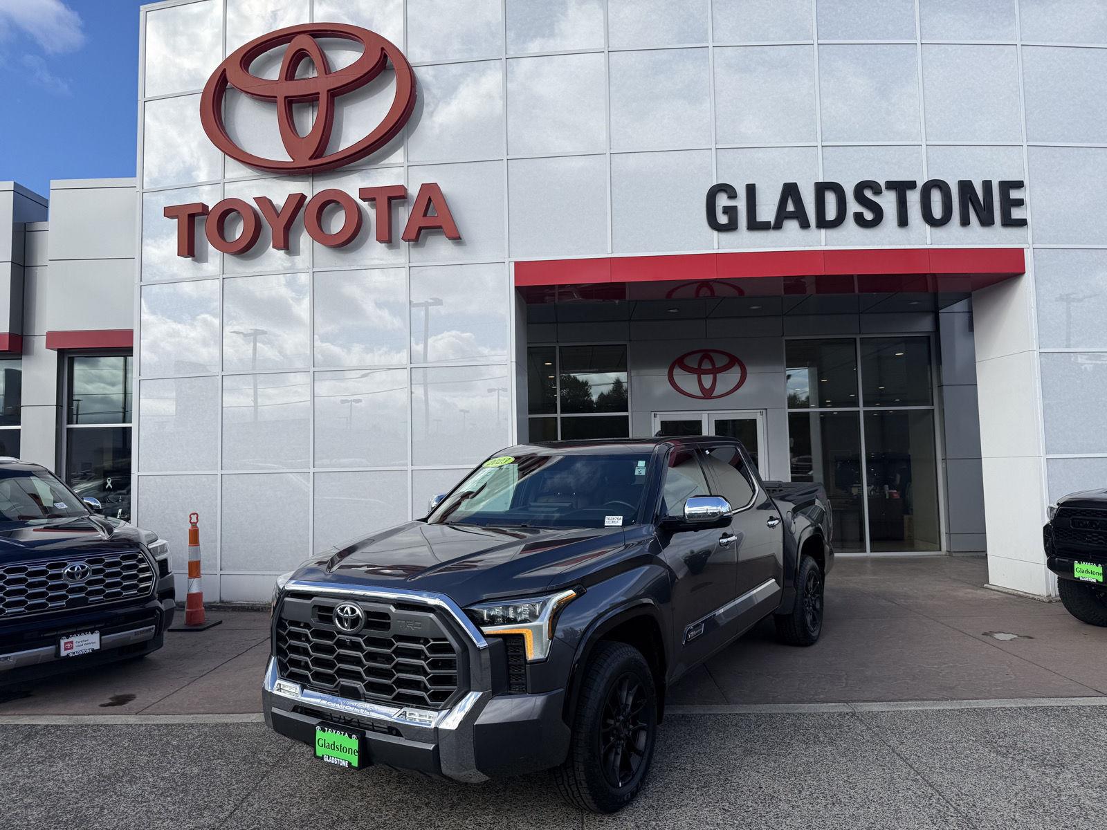 Magnetic Gray Metallic 2023 Toyota Tundra Pickup Truck Four-Wheel Drive Automatic