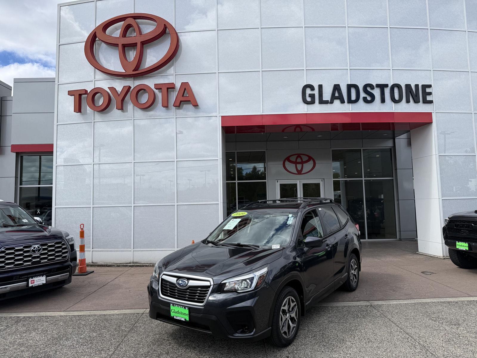 Dark Gray Metallic 2019 Subaru Forester SUV / Crossover All-Wheel Drive Continuously Variable Transmission