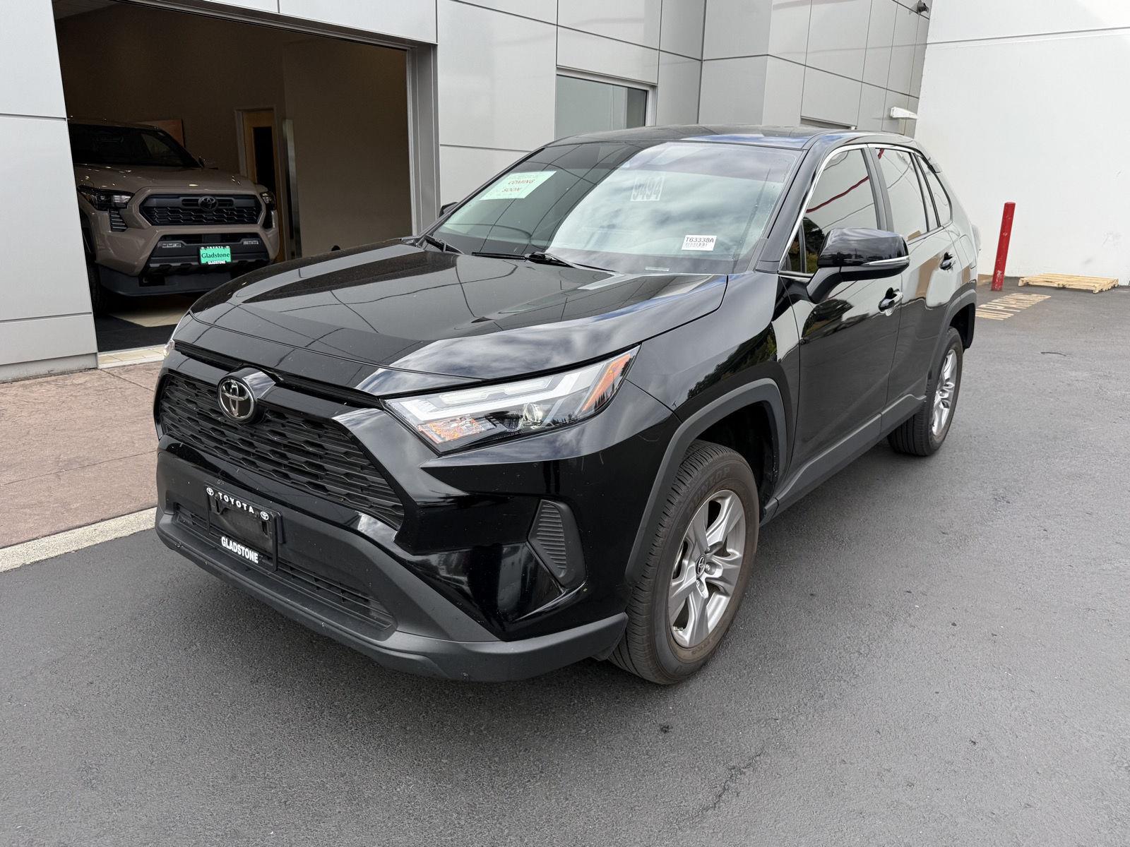 Midnight Black Metallic 2025 Toyota RAV4 SUV / Crossover All-Wheel Drive Automatic