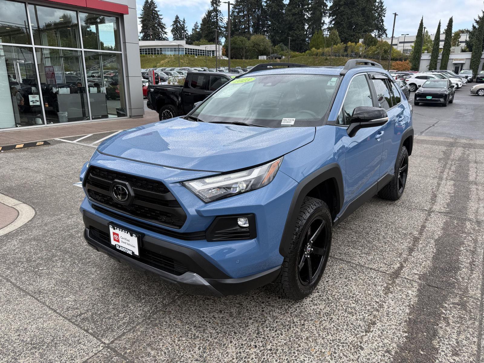 Cavalry Blue 2023 Toyota RAV4 SUV / Crossover All-Wheel Drive Automatic