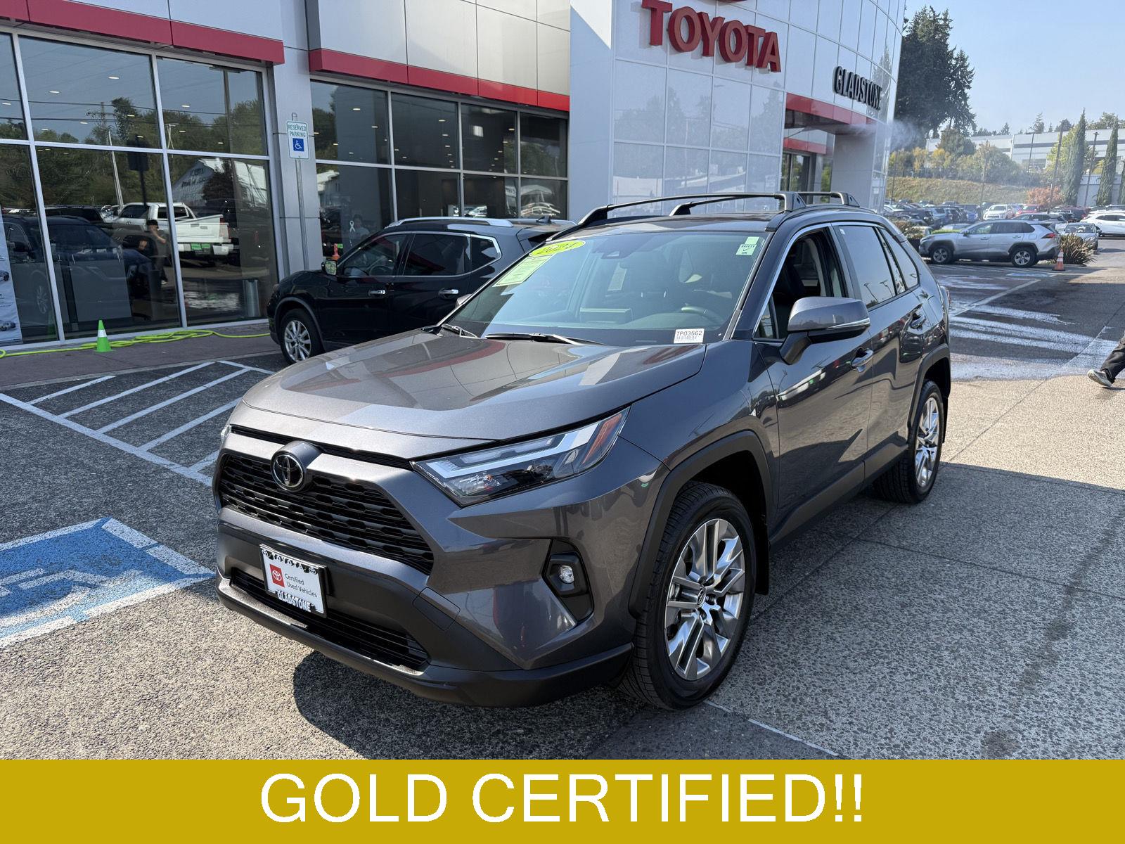 Magnetic Gray Metallic 2025 Toyota RAV4 SUV / Crossover All-Wheel Drive Automatic
