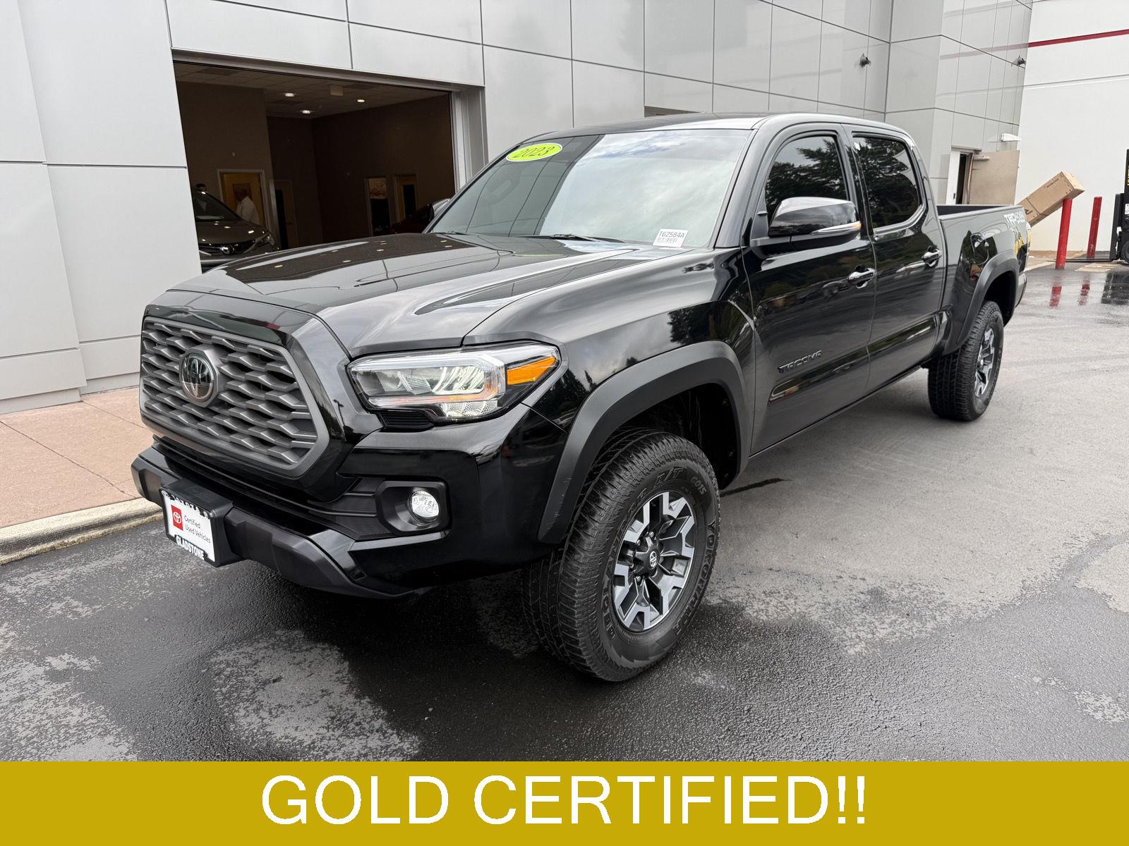 Black 2023 Toyota Tacoma Pickup Truck Four-Wheel Drive Automatic