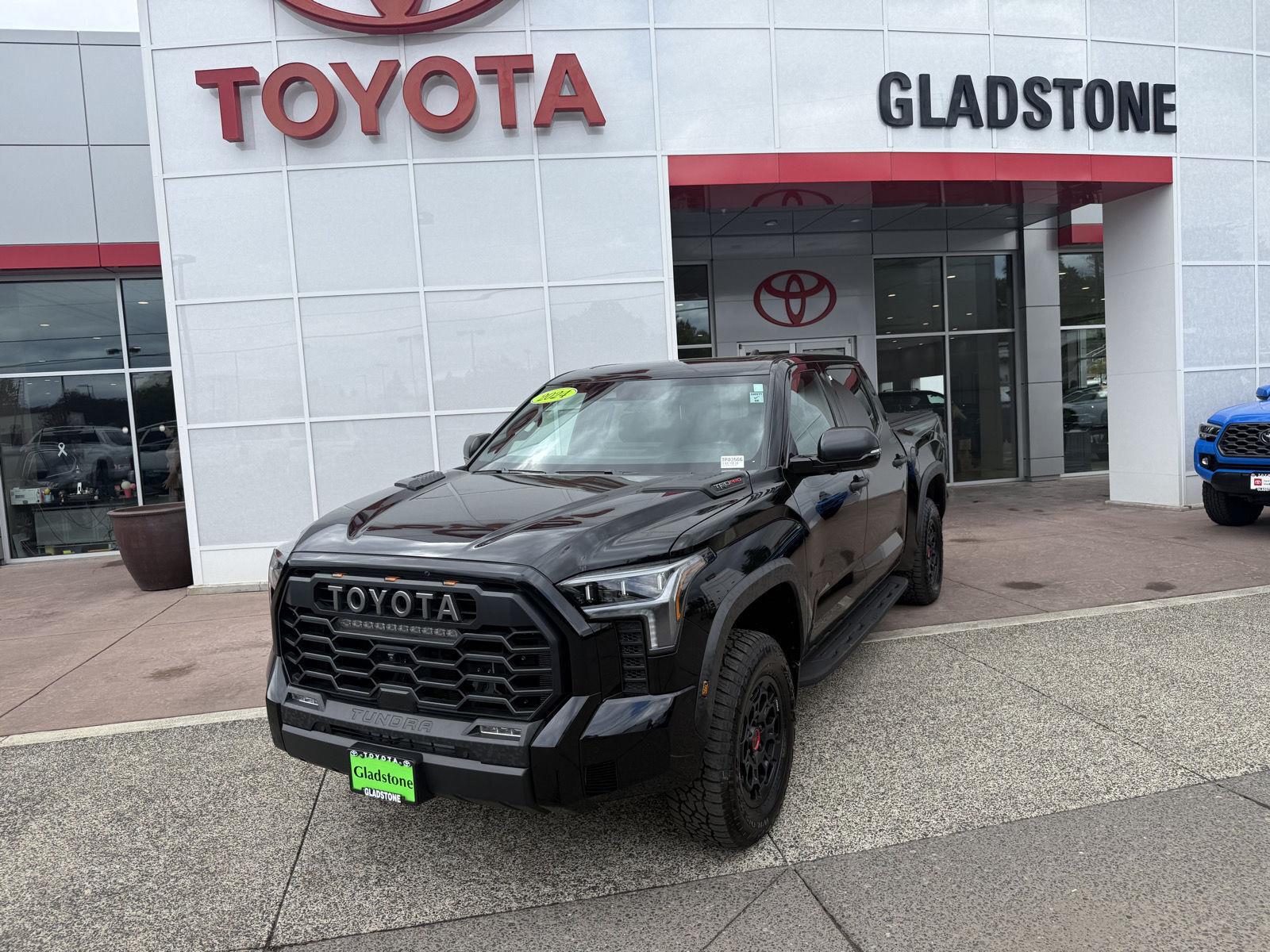 Midnight Black Metallic 2024 Toyota Tundra Hybrid Pickup Truck Four-Wheel Drive Automatic