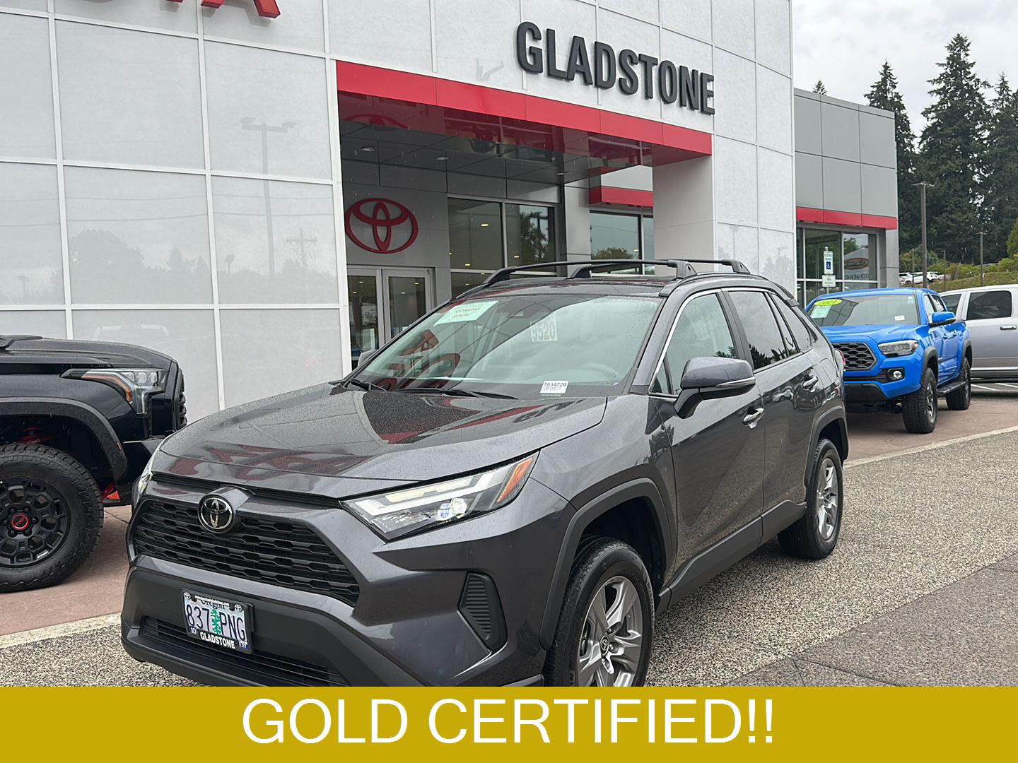 Magnetic Gray Metallic 2023 Toyota RAV4 SUV / Crossover All-Wheel Drive Automatic
