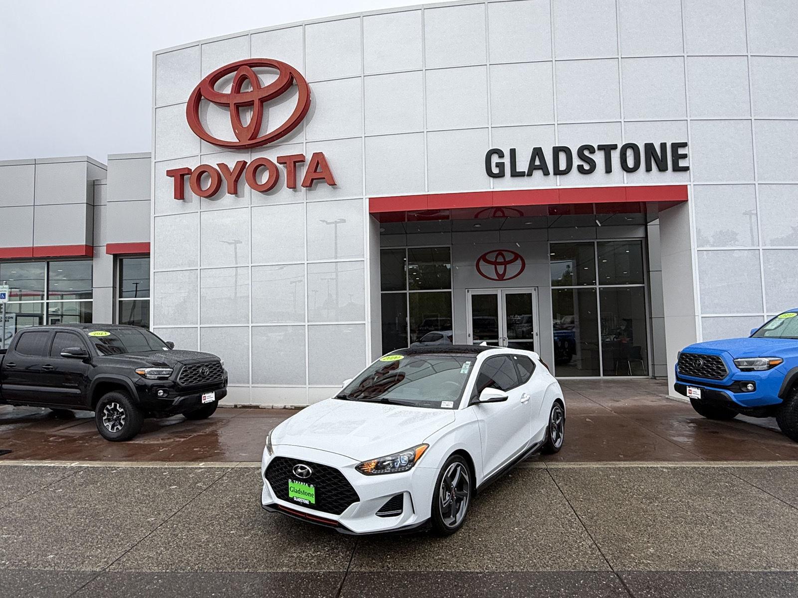 Chalk White 2020 Hyundai Veloster Coupe Front-Wheel Drive Automatic