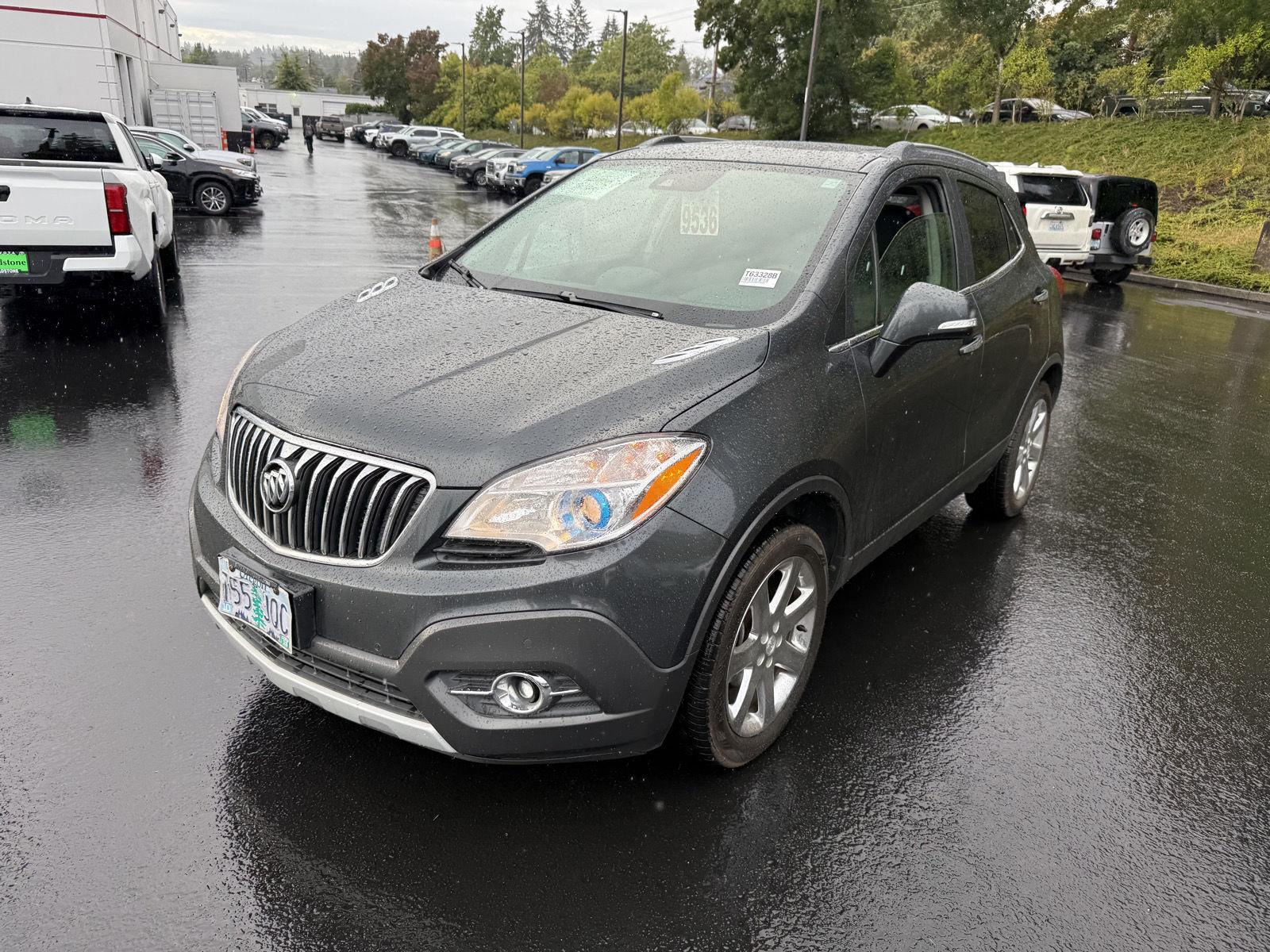 Graphite Gray Metallic 2016 Buick Encore SUV / Crossover All-Wheel Drive 6-Speed Automatic Overdrive