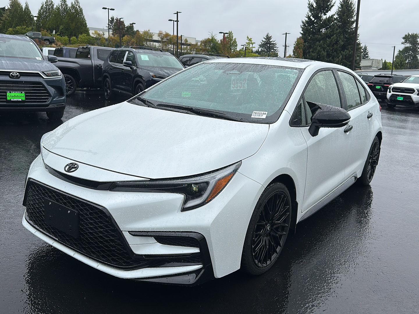 White (Wind Chill Pearl) 2026 Toyota Corolla Sedan Front-Wheel Drive Continuously Variable Transmission