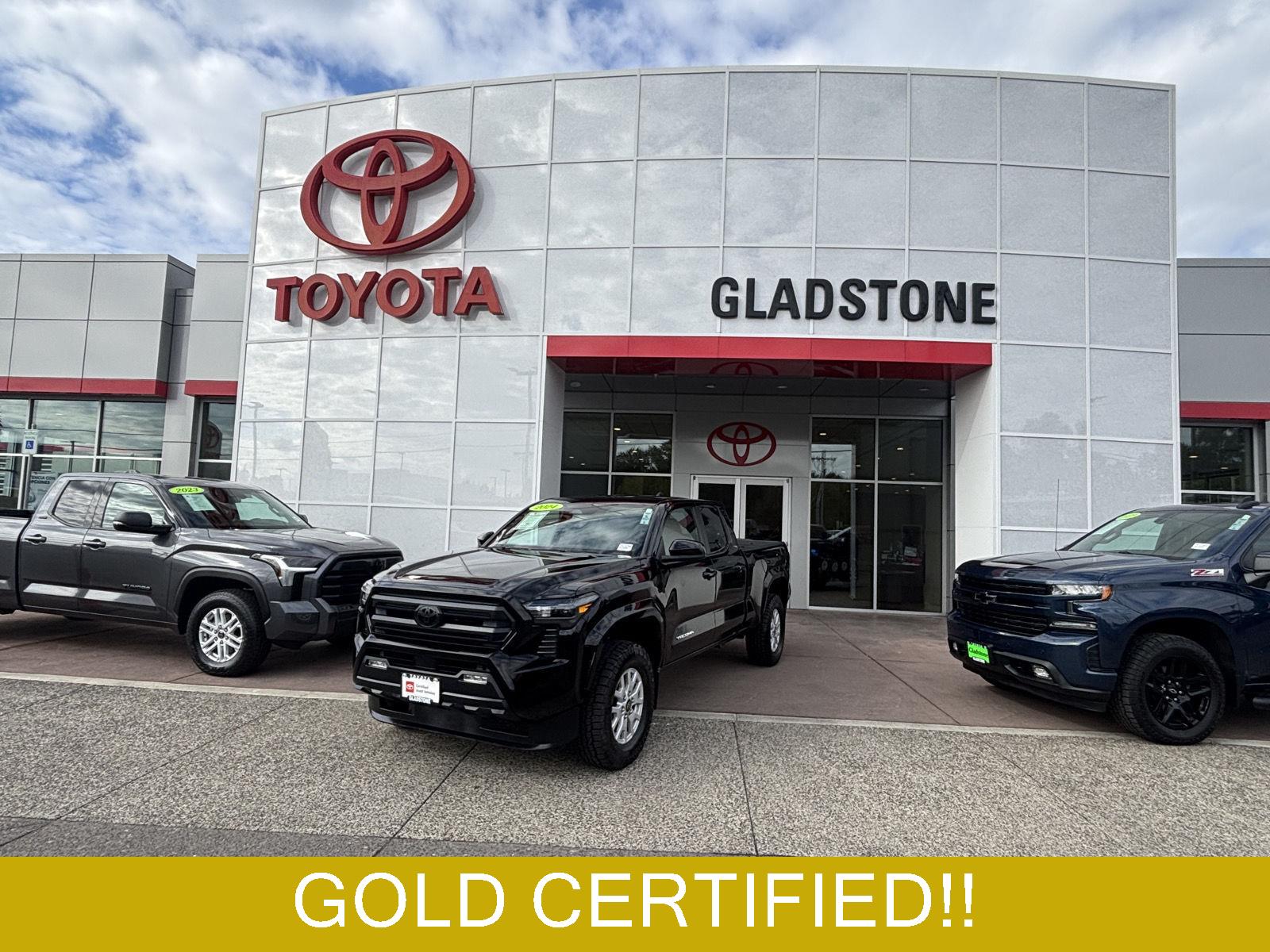 Black 2024 Toyota Tacoma Pickup Truck Four-Wheel Drive Automatic