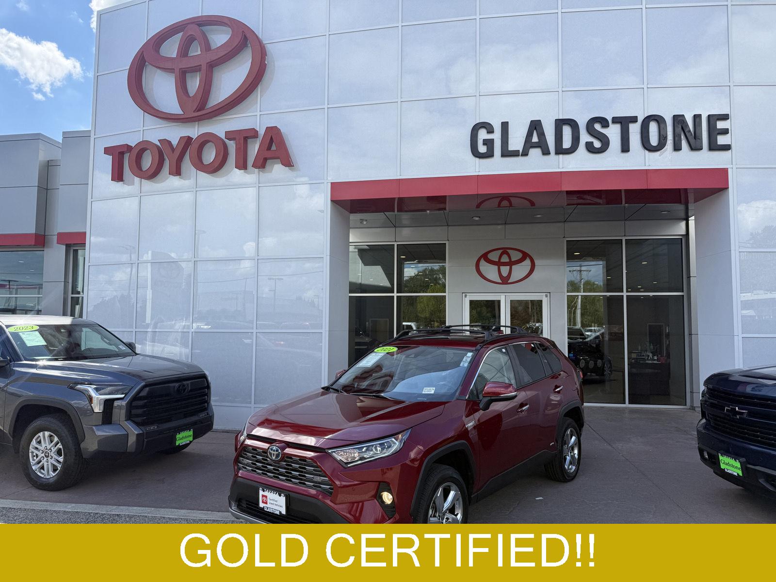 Red (Ruby Flare Pearl) 2021 Toyota RAV4 Hybrid SUV / Crossover All-Wheel Drive Continuously Variable Transmission