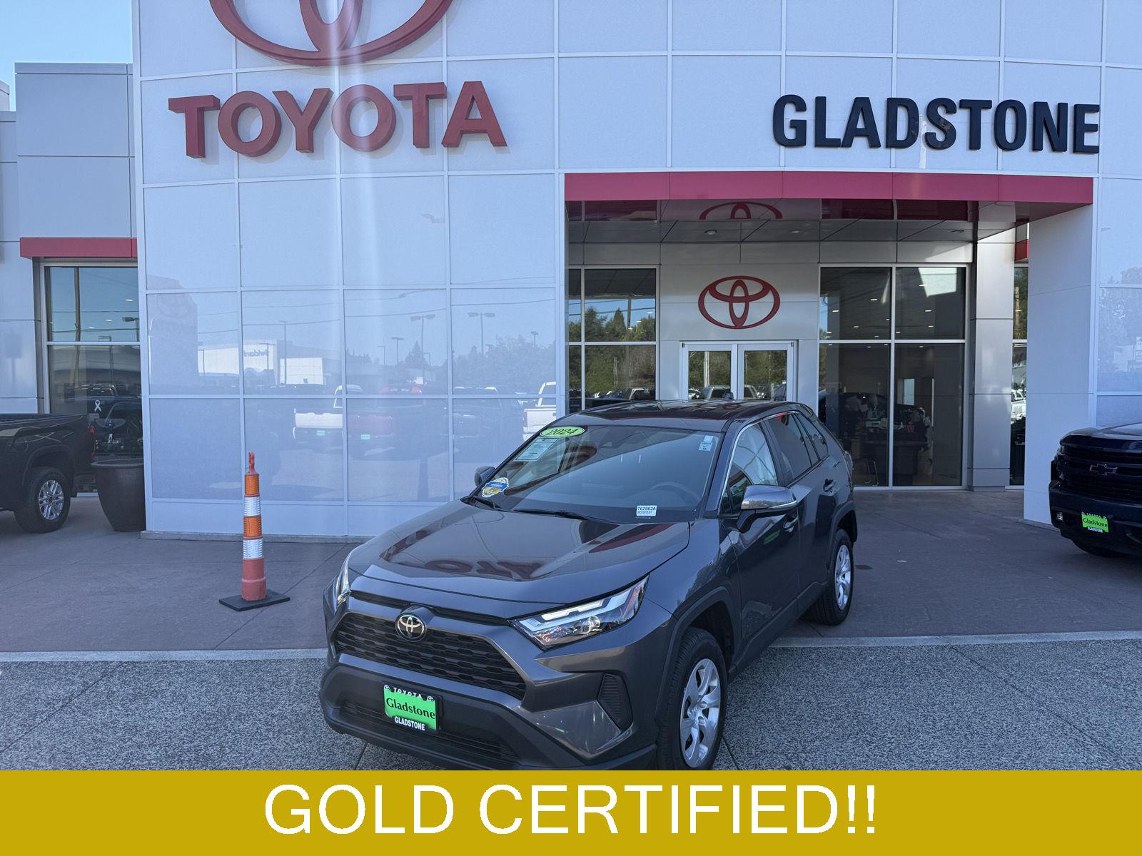 Magnetic Gray Metallic 2024 Toyota RAV4 SUV / Crossover All-Wheel Drive Automatic