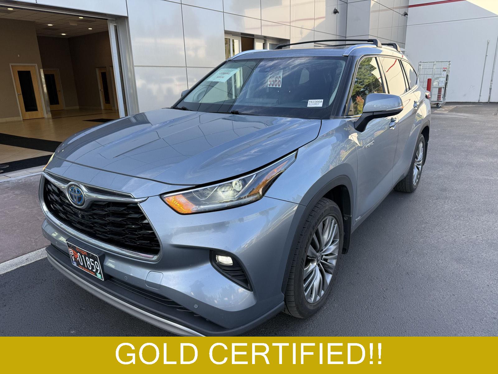  2021 Toyota Highlander Hybrid Platinum AWD   