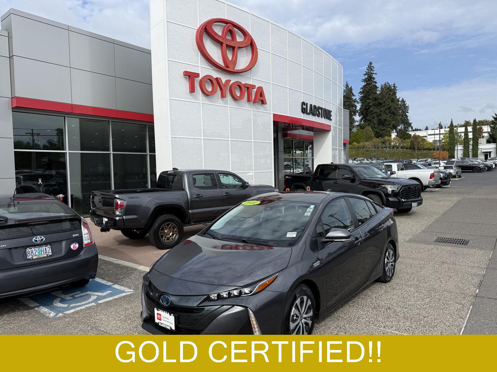 Magnetic Gray Metallic 2022 Toyota Prius Prime Hatchback Front-Wheel Drive Continuously Variable Transmission