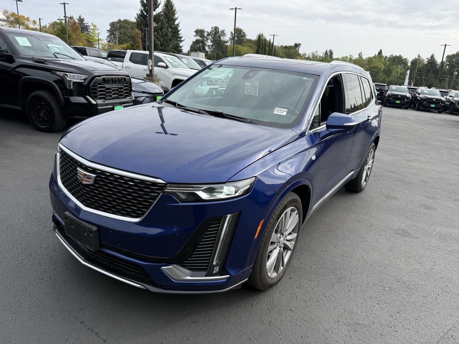 Opulent Blue Metallic 2025 Cadillac XT6 SUV / Crossover Four-Wheel Drive 9-Speed Automatic