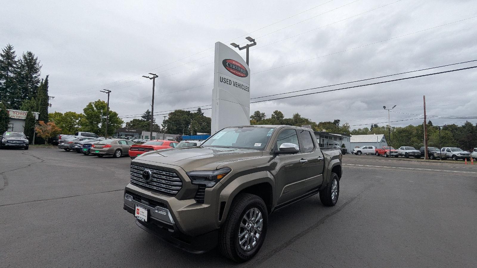 Bronze Oxide 2024 Toyota Tacoma Pickup Truck Four-Wheel Drive Automatic