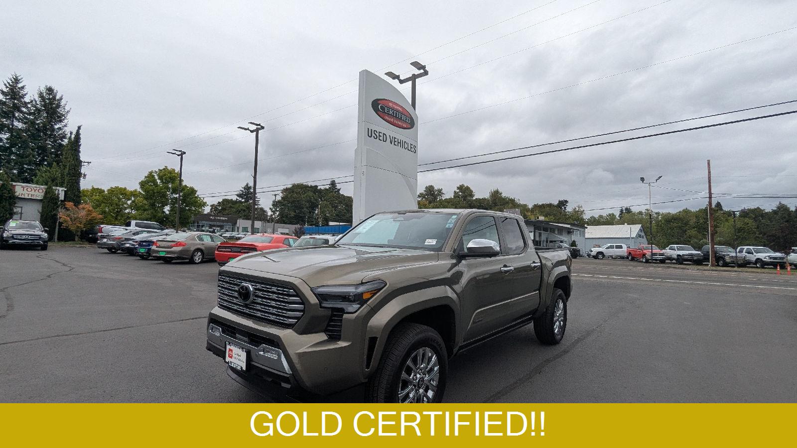 Bronze Oxide 2024 Toyota Tacoma Pickup Truck Four-Wheel Drive Automatic