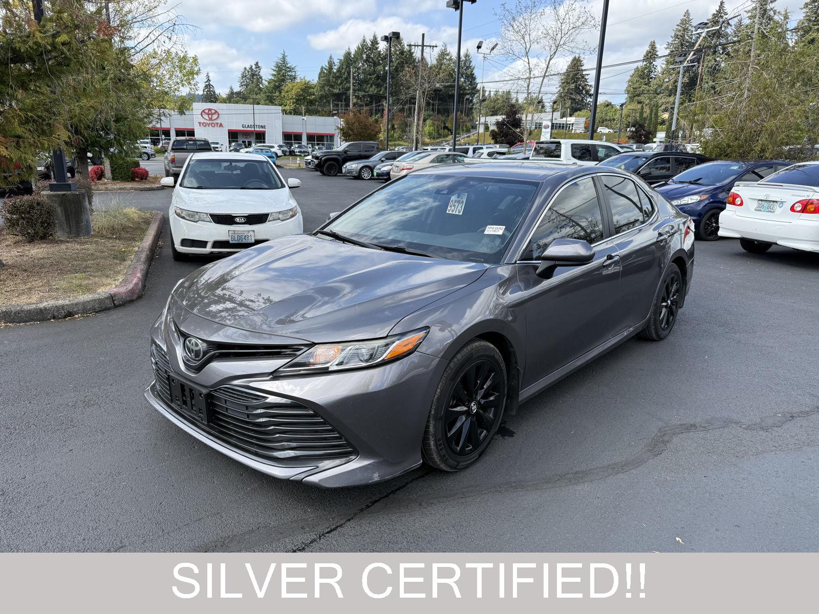 Predawn Gray Mica 2020 Toyota Camry Sedan Front-Wheel Drive Automatic
