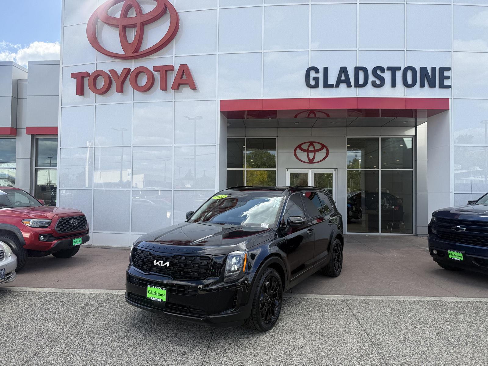 Ebony Black 2022 Kia Telluride SUV / Crossover All-Wheel Drive Automatic