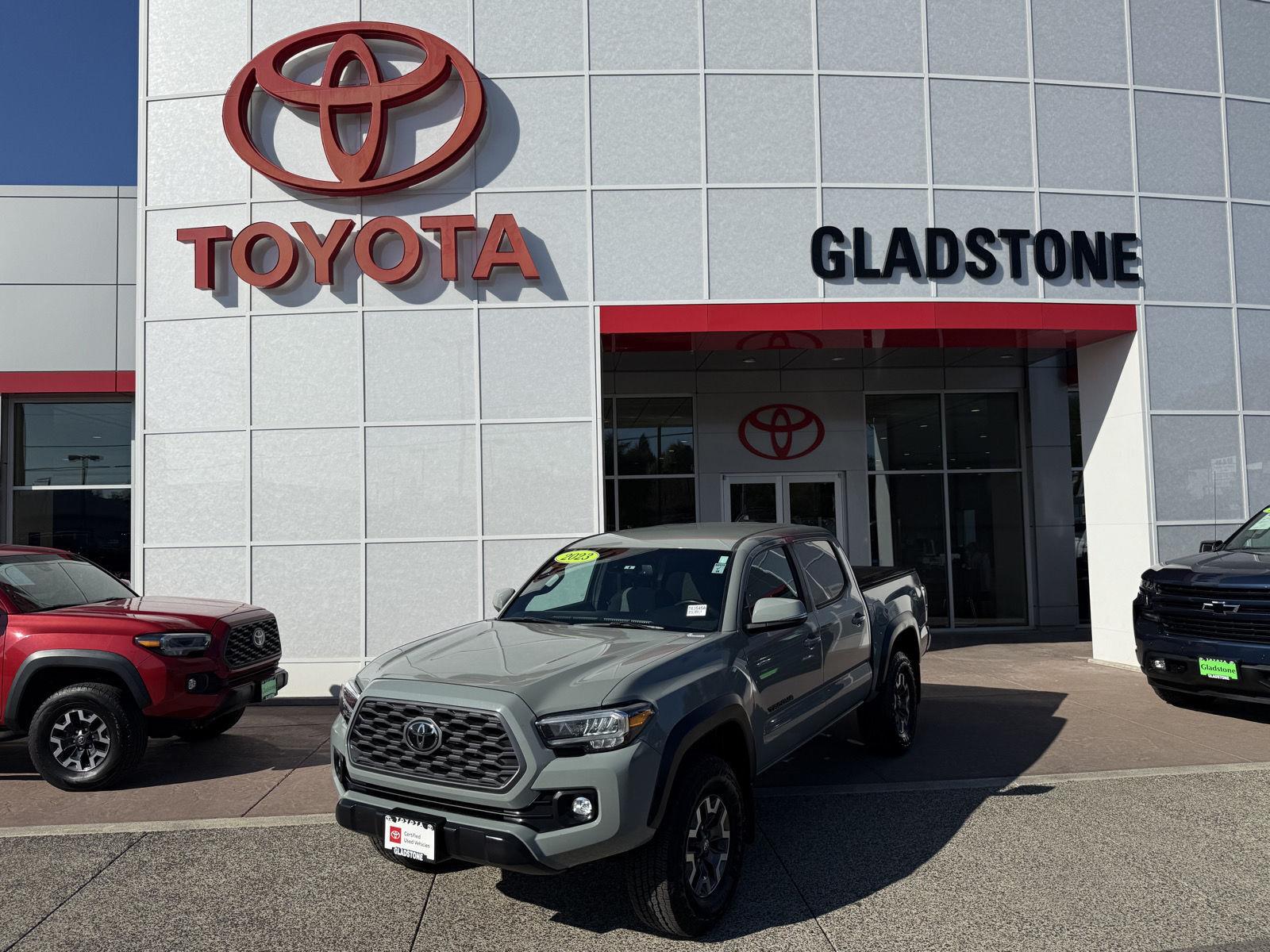 Lunar Rock 2023 Toyota Tacoma Pickup Truck Four-Wheel Drive Manual