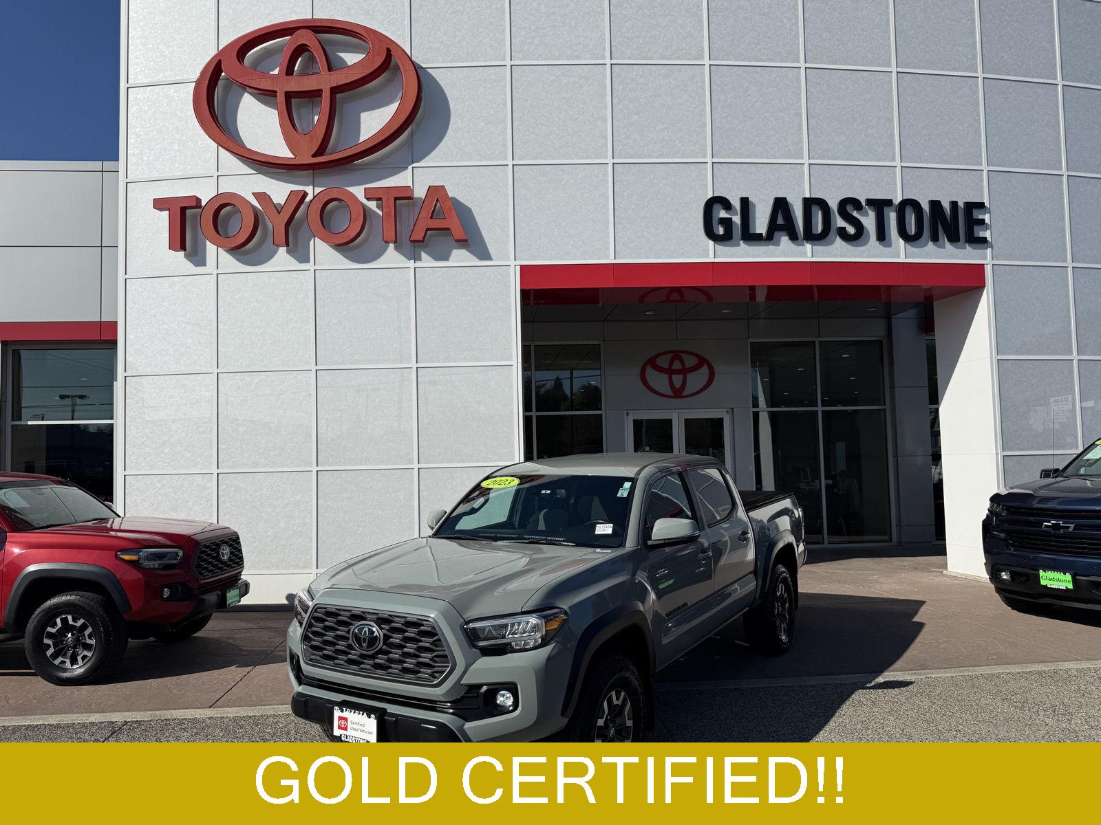 Lunar Rock 2023 Toyota Tacoma Pickup Truck Four-Wheel Drive Manual