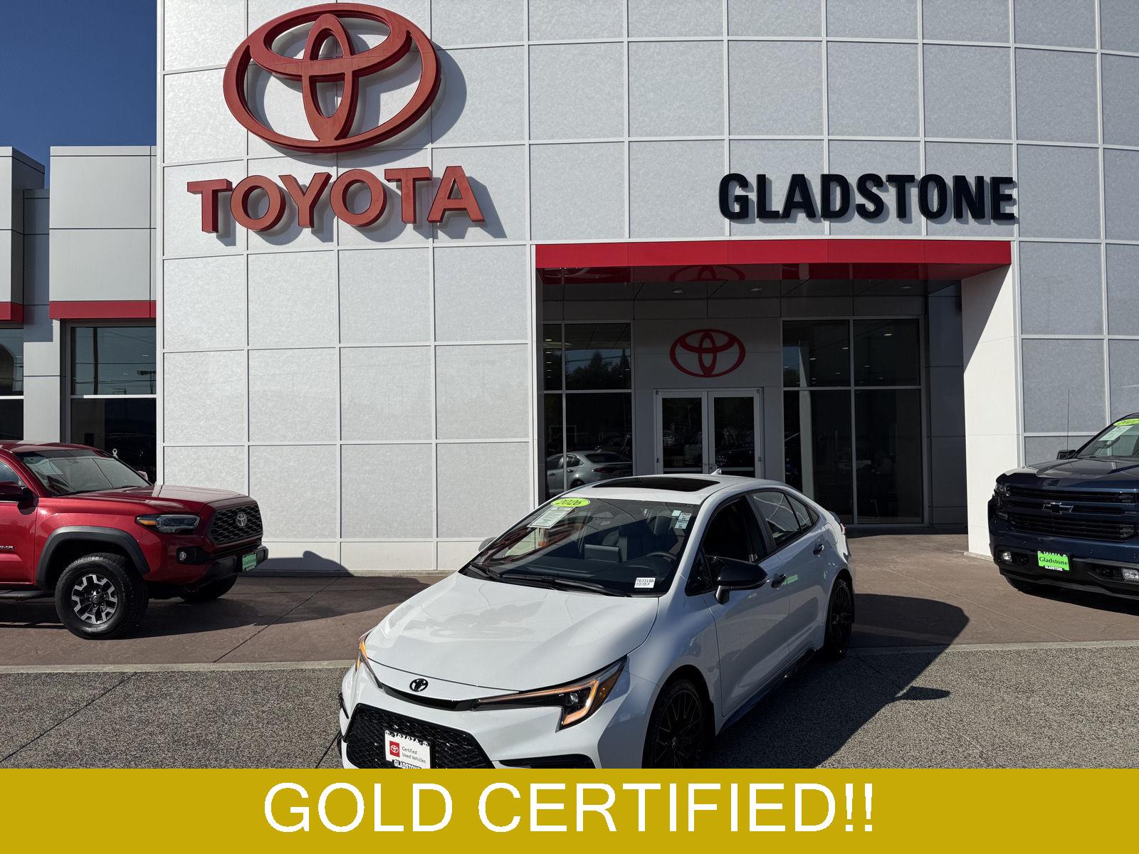 White (Wind Chill Pearl) 2026 Toyota Corolla Sedan Front-Wheel Drive Continuously Variable Transmission
