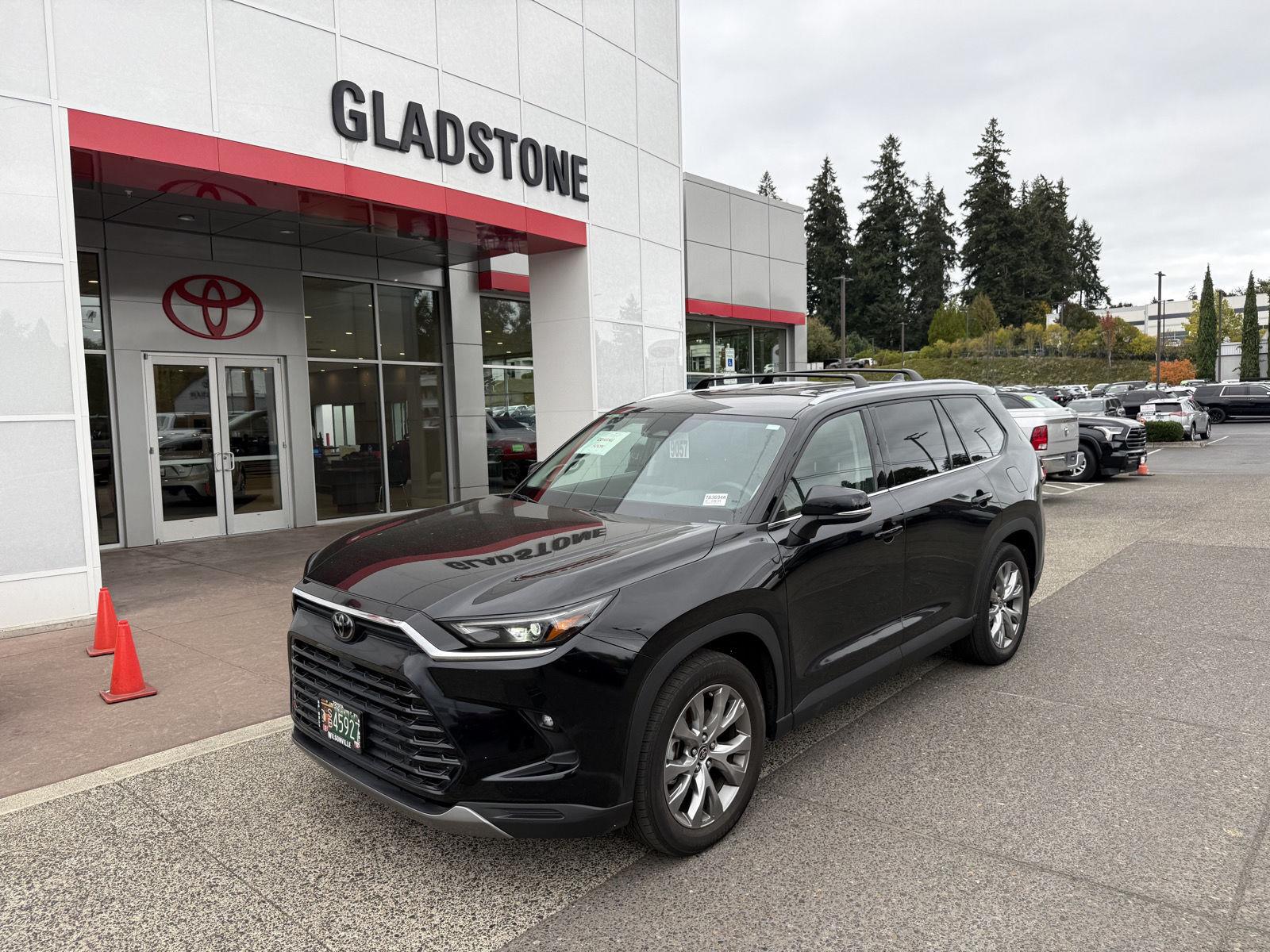 Midnight Black Metallic 2024 Toyota Grand Highlander SUV / Crossover All-Wheel Drive Automatic