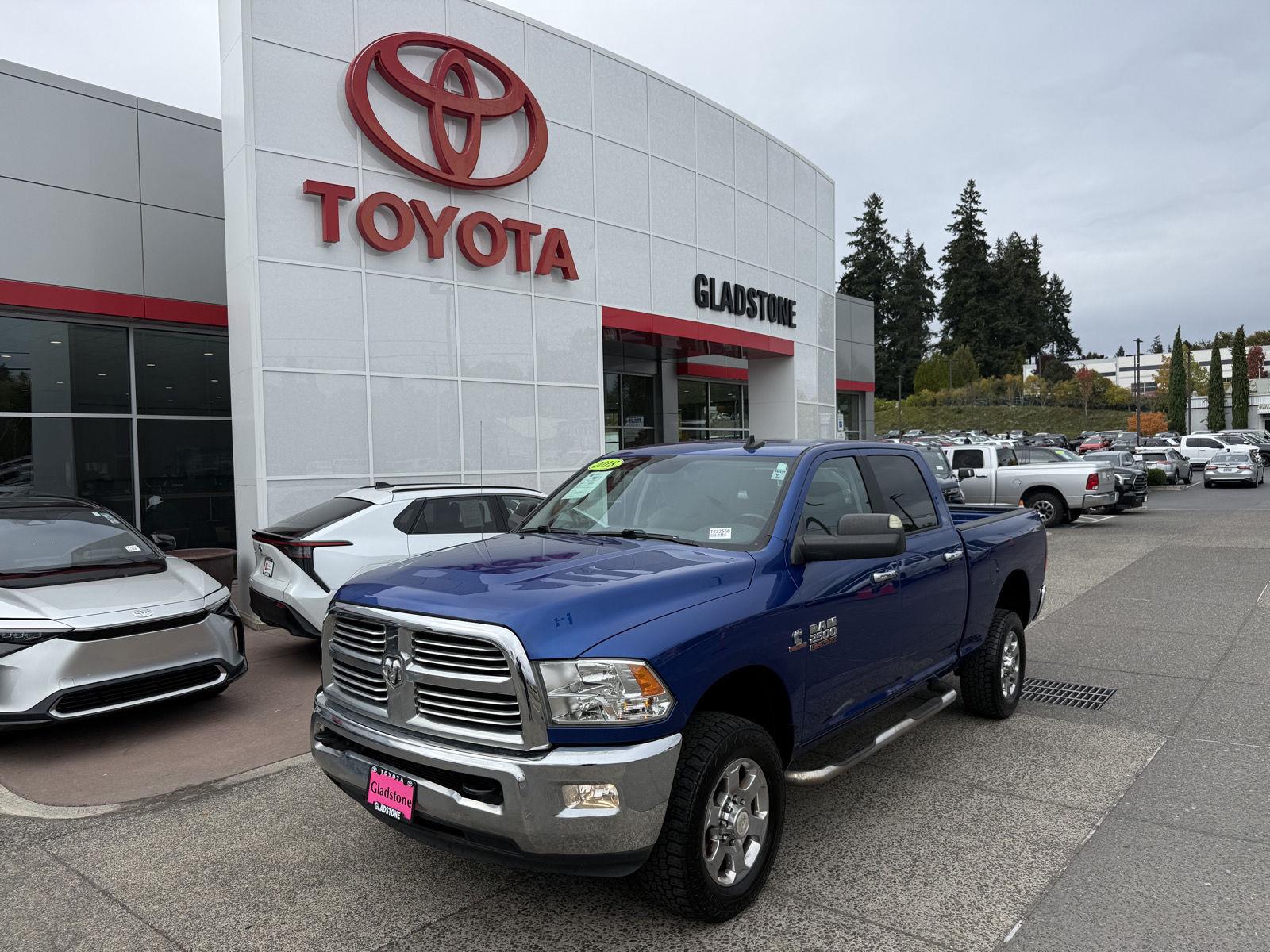 Blue Streak Pearlcoat 2018 RAM 2500 Pickup Truck Four-Wheel Drive 6-Speed Automatic