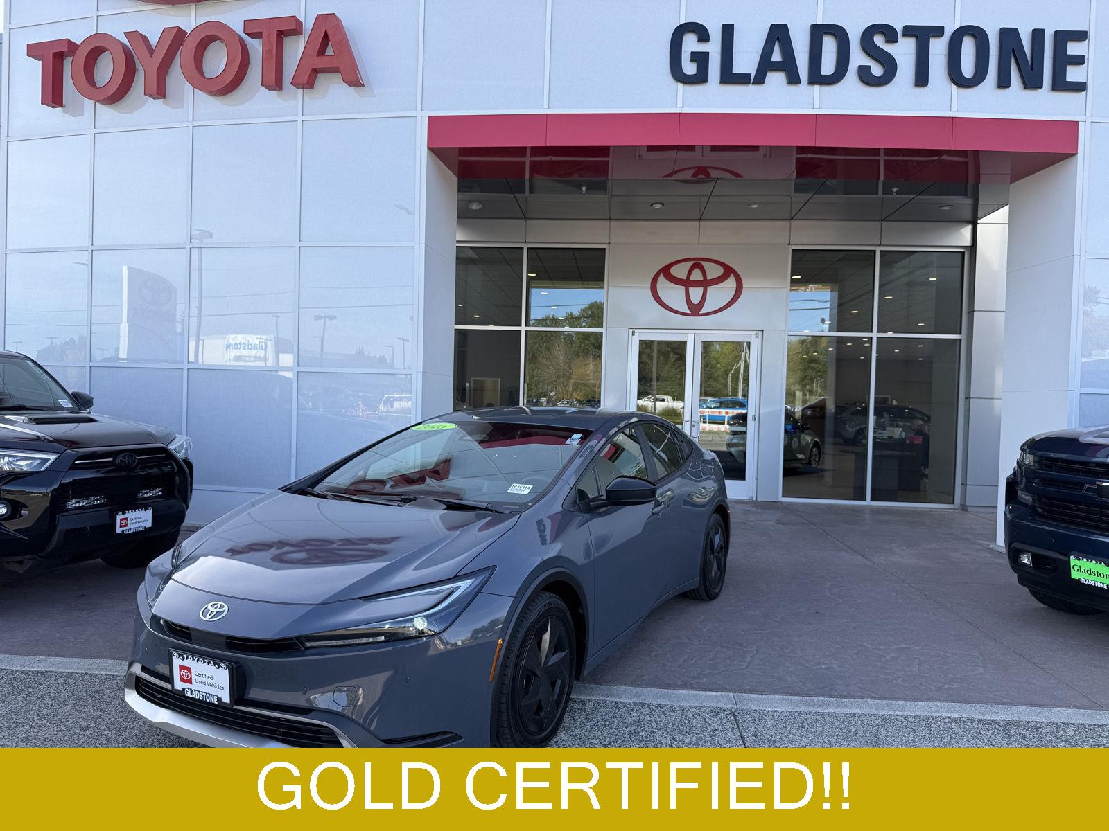 Guardian Gray 2025 Toyota Prius Plug-In Hybrid Hatchback Front-Wheel Drive Continuously Variable Transmission