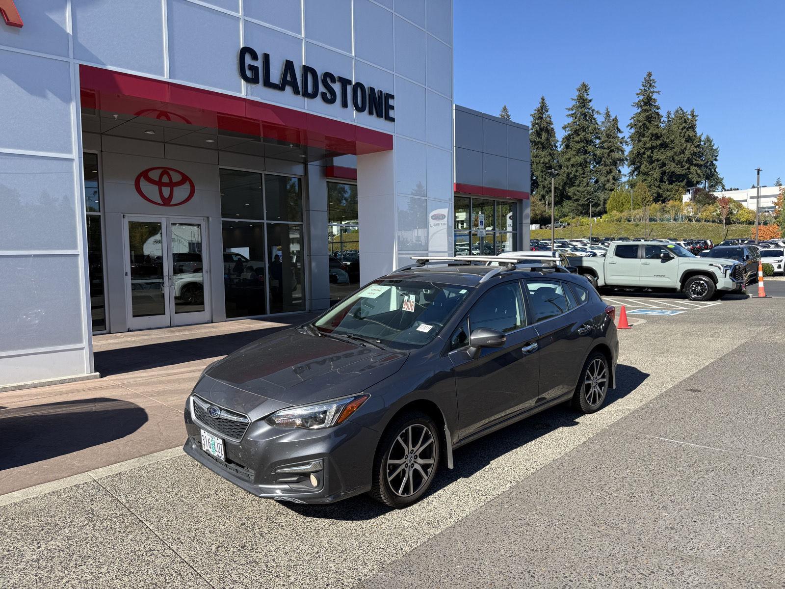 Magnetite Gray Metallic 2019 Subaru Impreza Hatchback All-Wheel Drive Continuously Variable Transmission