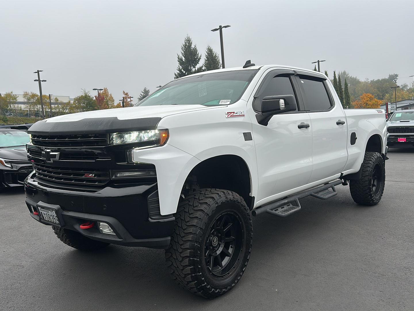 Summit White 2020 Chevrolet Silverado 1500 Pickup Truck Four-Wheel Drive Automatic